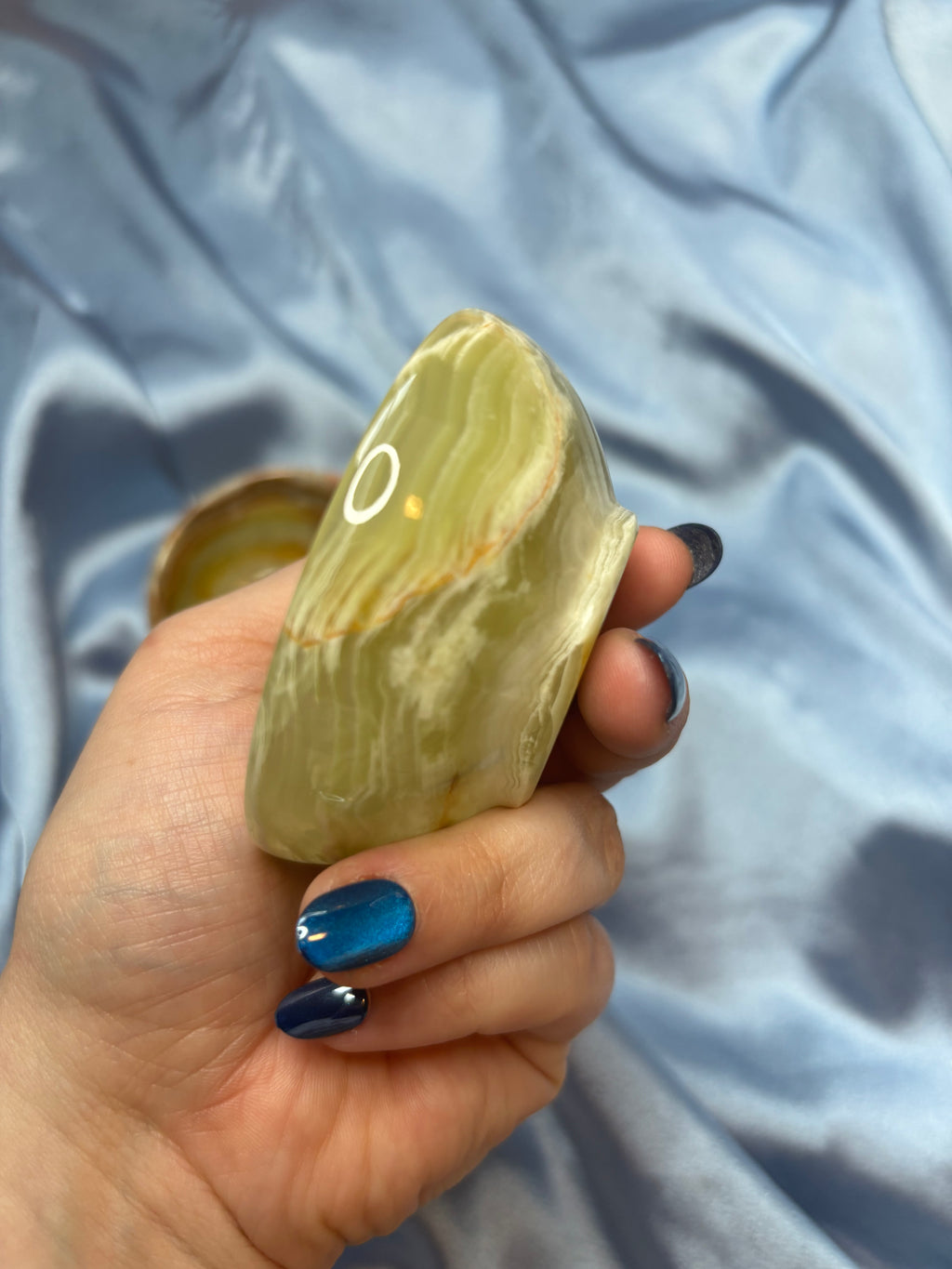 Green Onyx bowl 3”