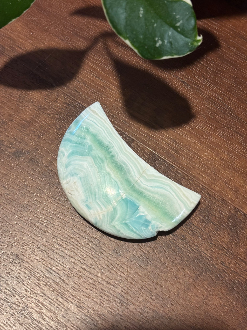 Caribbean calcite moon