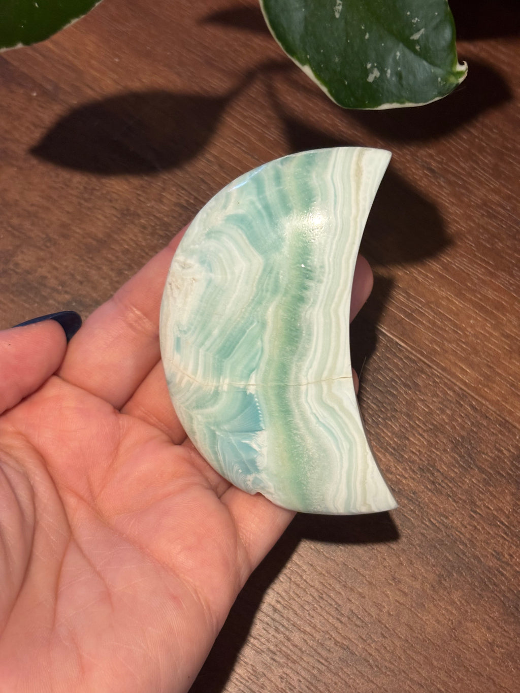 Caribbean calcite moon