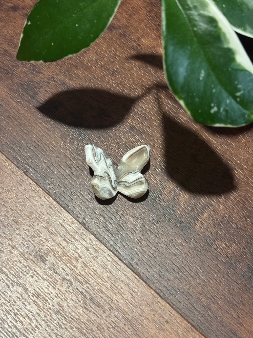 Banded calcite 3D baby butterfly
