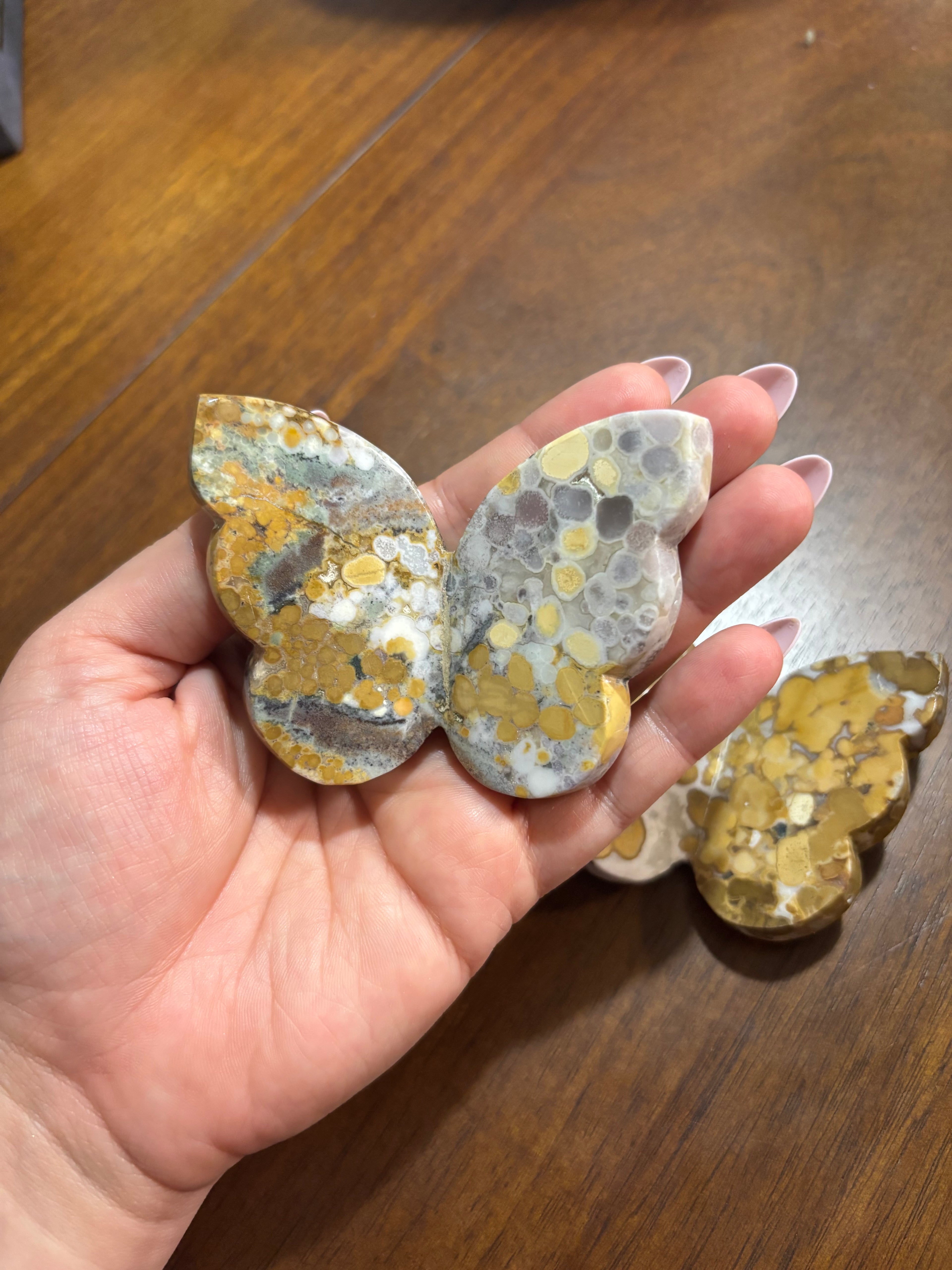 Jasper 3d butterfly chunky