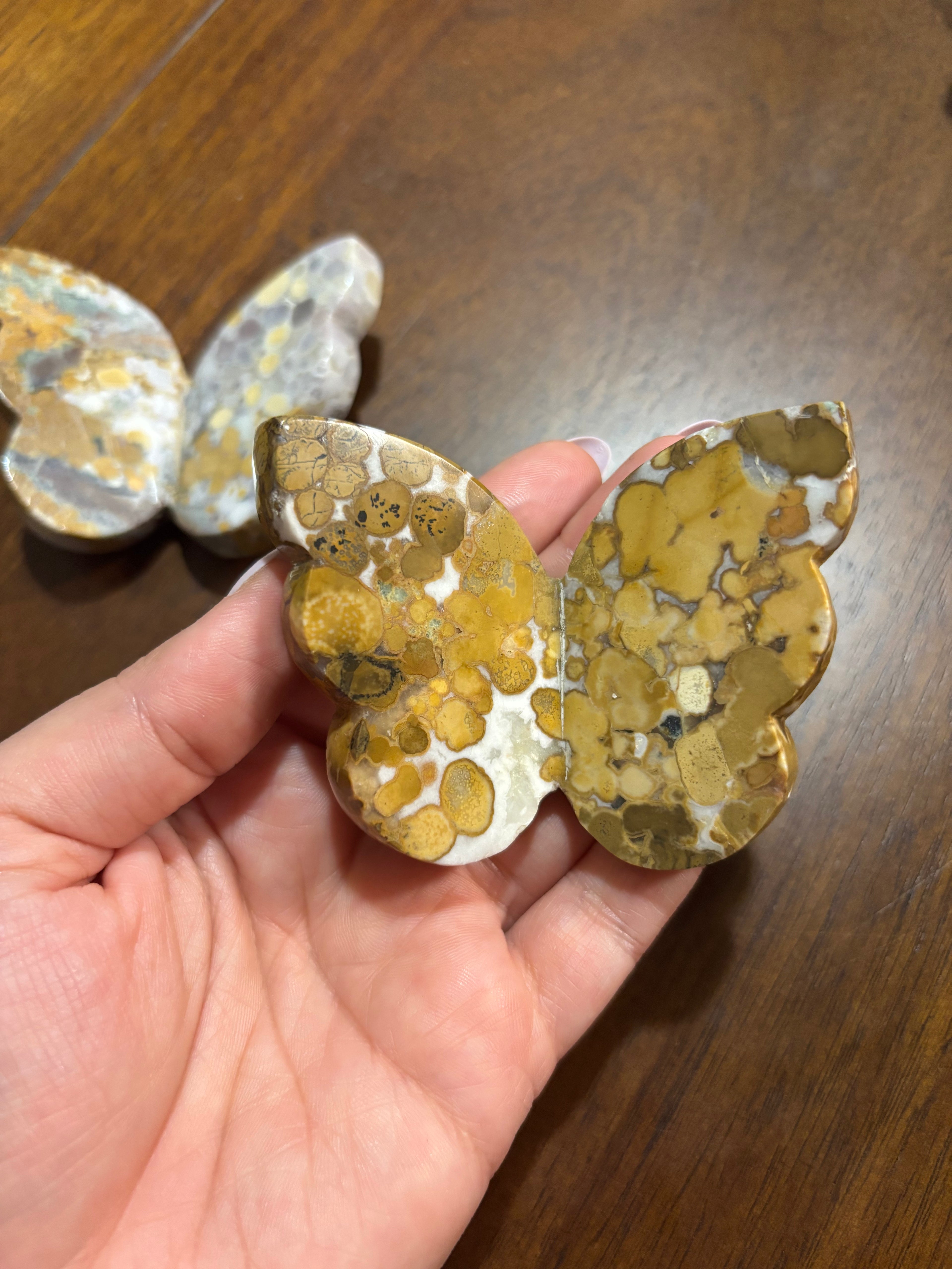 Jasper 3d butterfly chunky