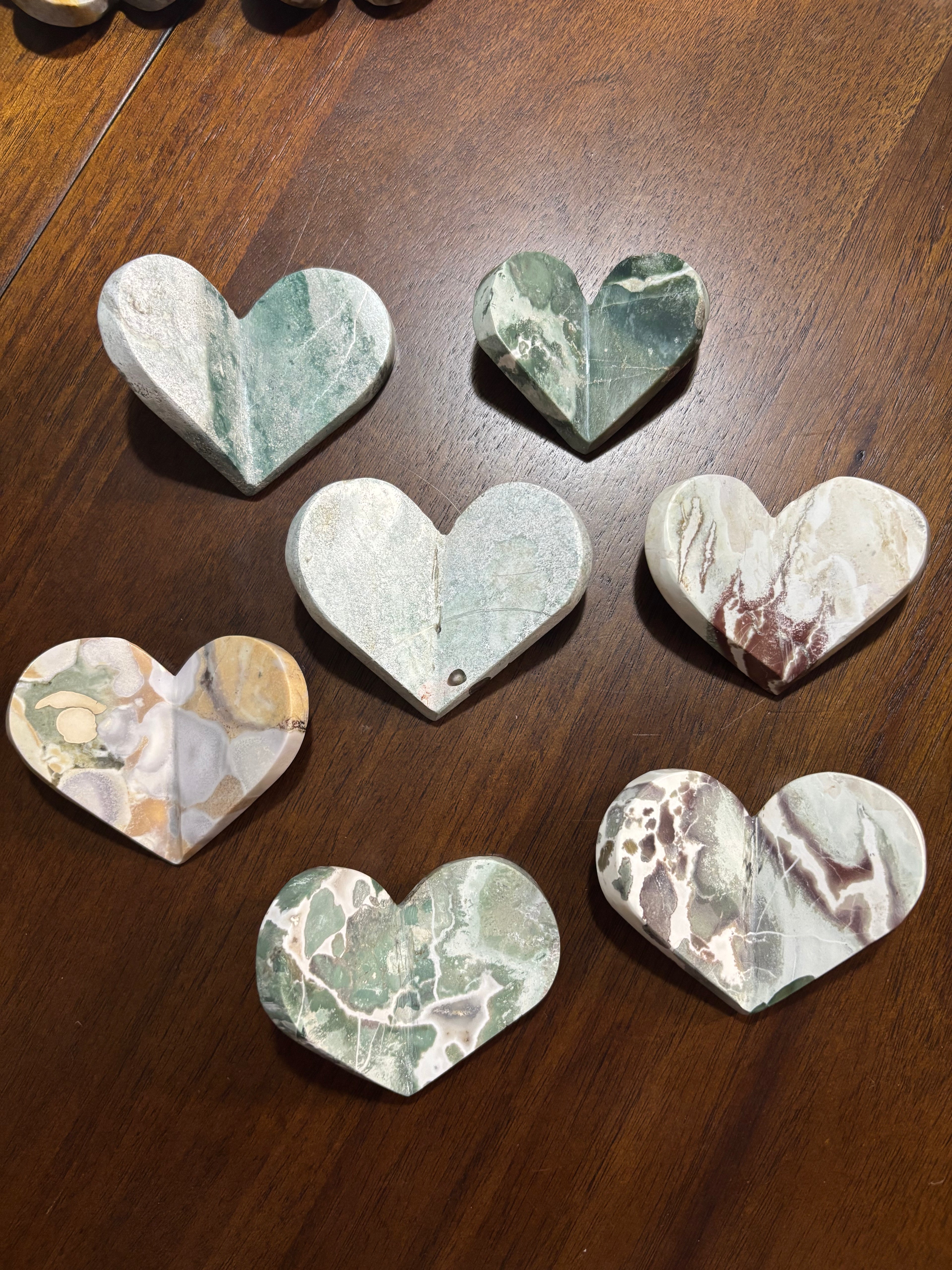 Unicorn Jasper folded heart