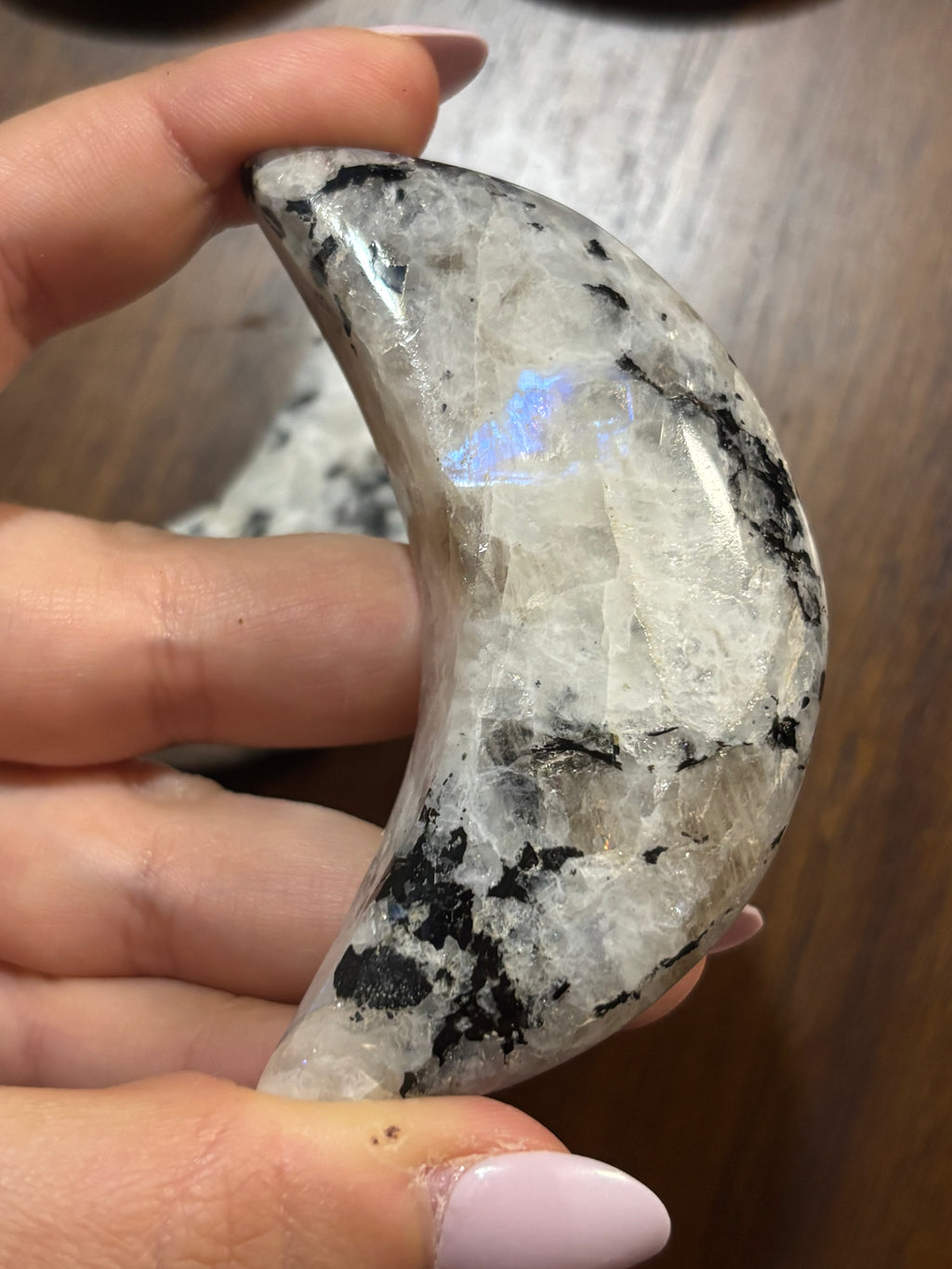 Rainbow moonstone moons