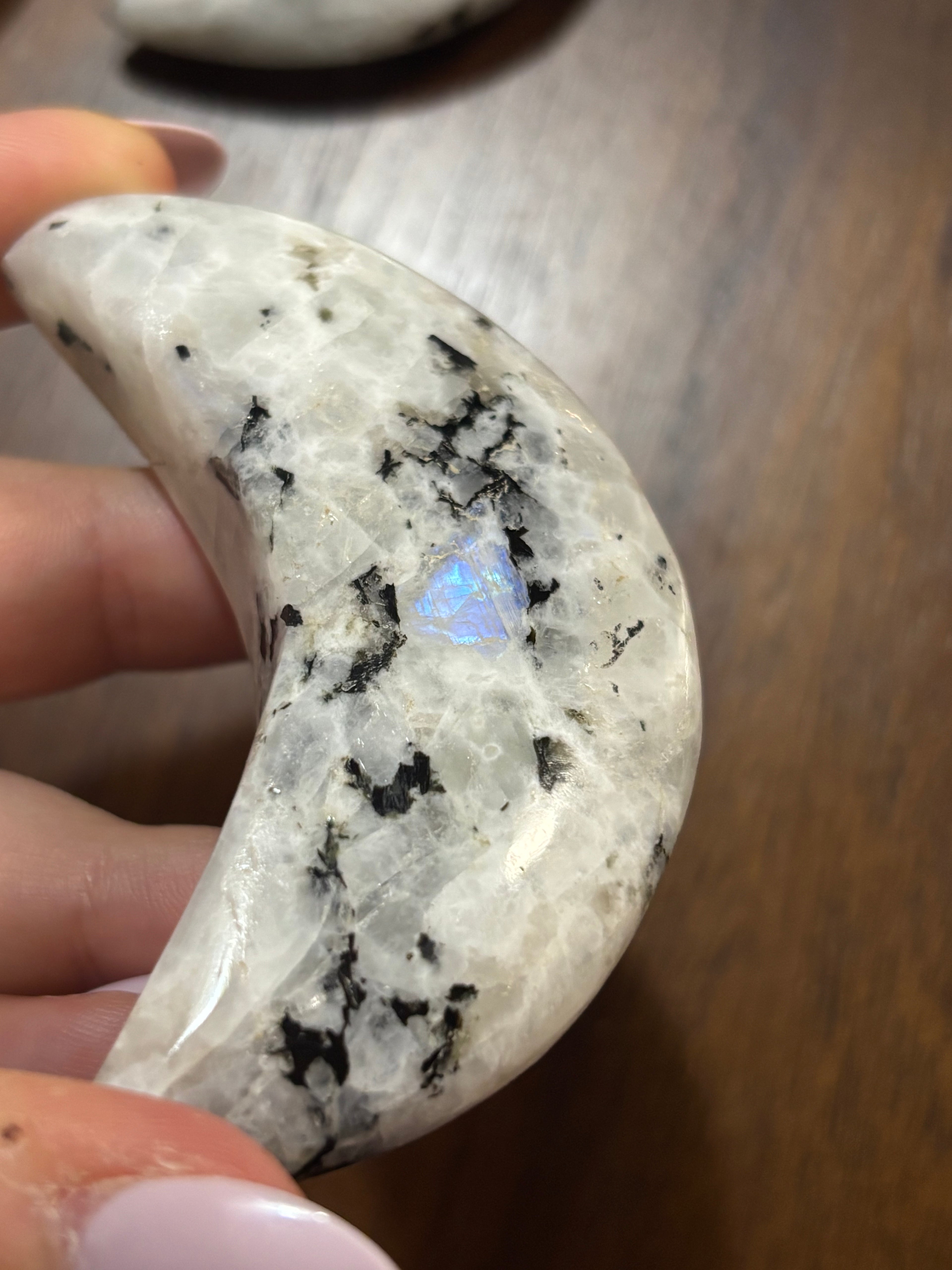 Rainbow moonstone moons