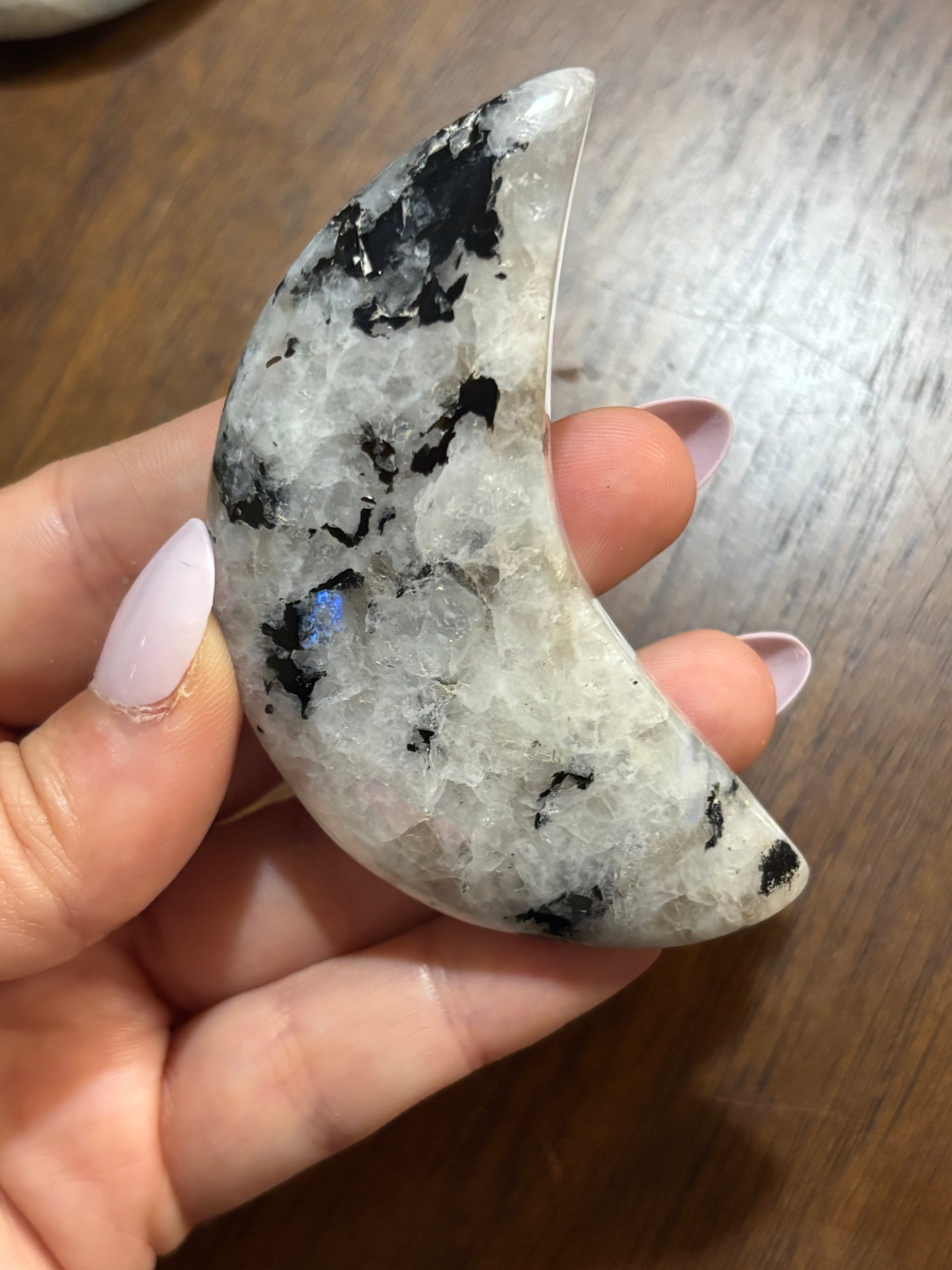 Rainbow moonstone moons