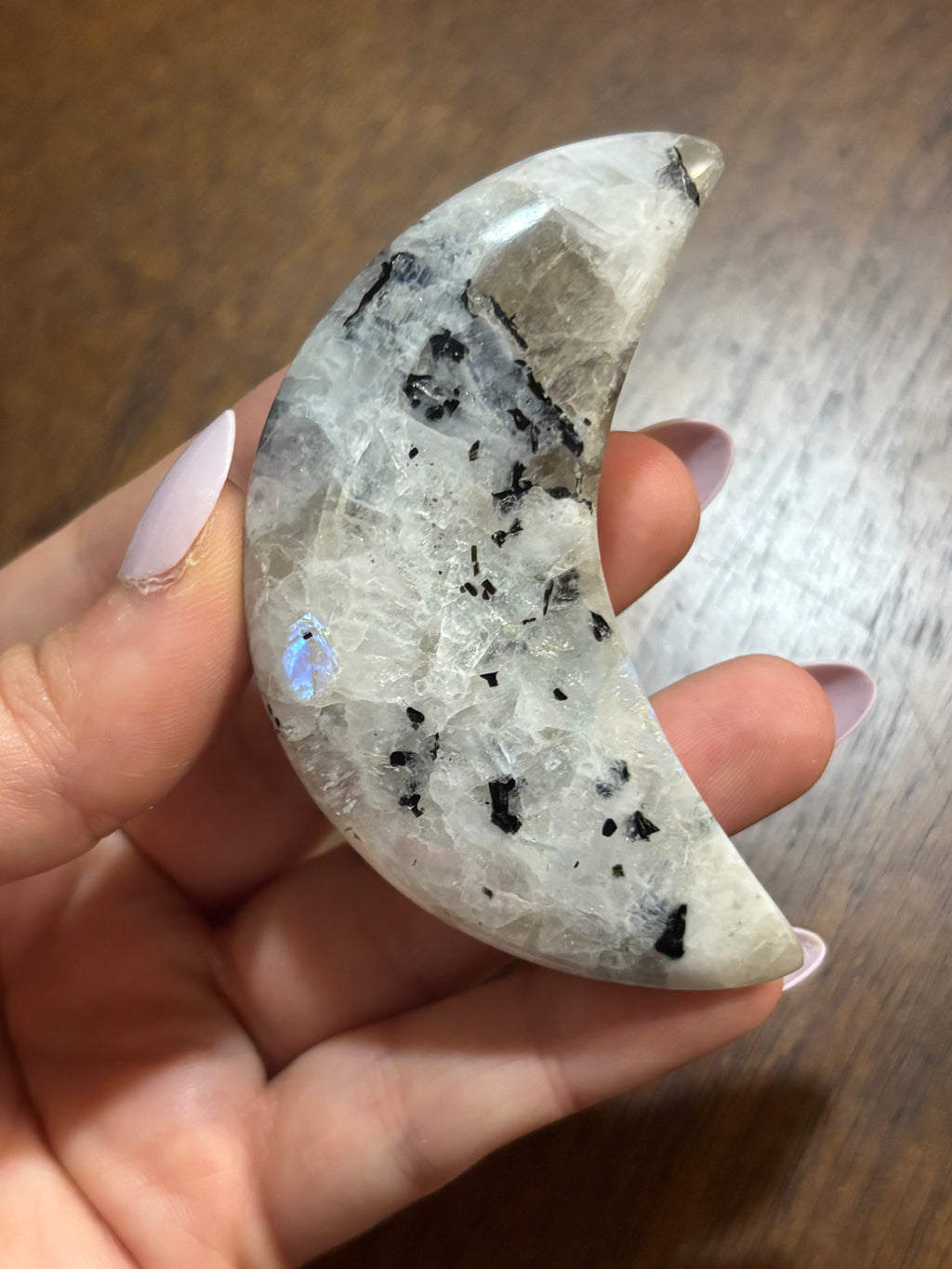 Rainbow moonstone moons