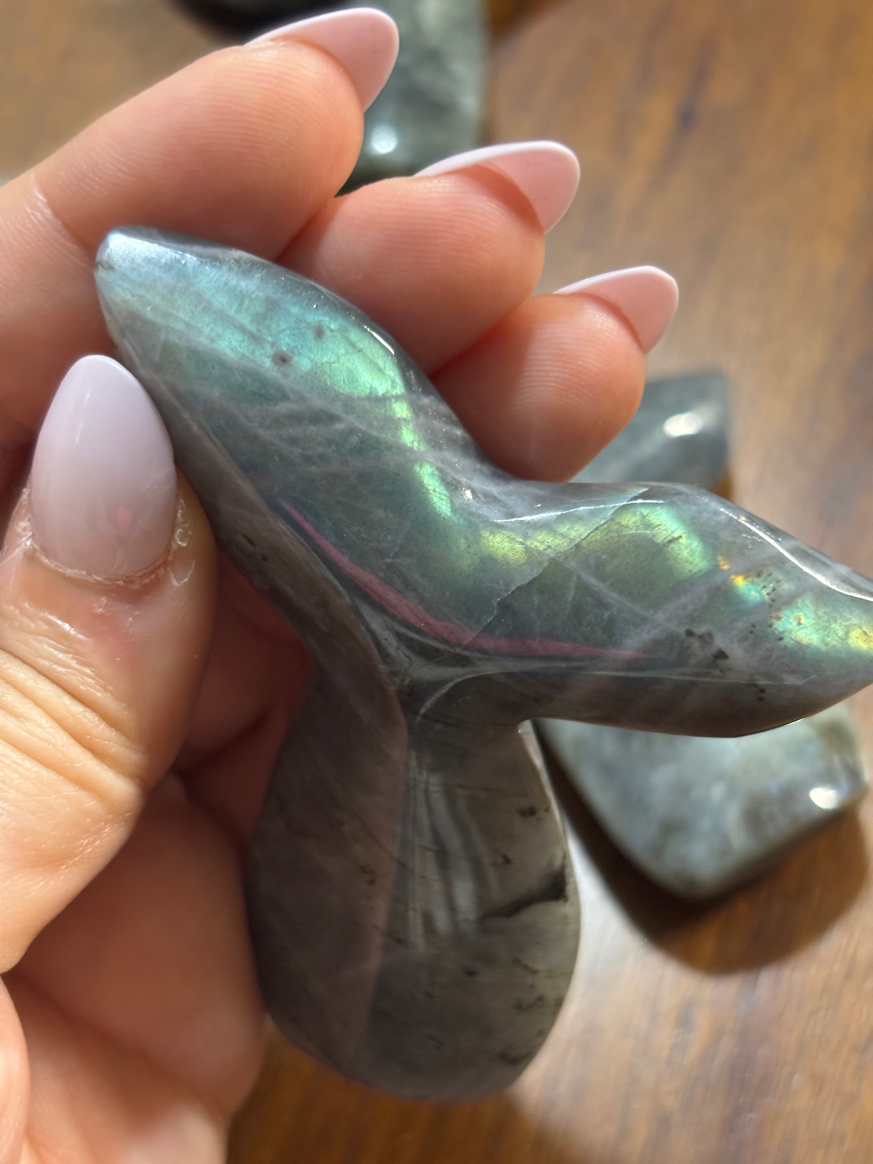 Labradorite mermaid tail