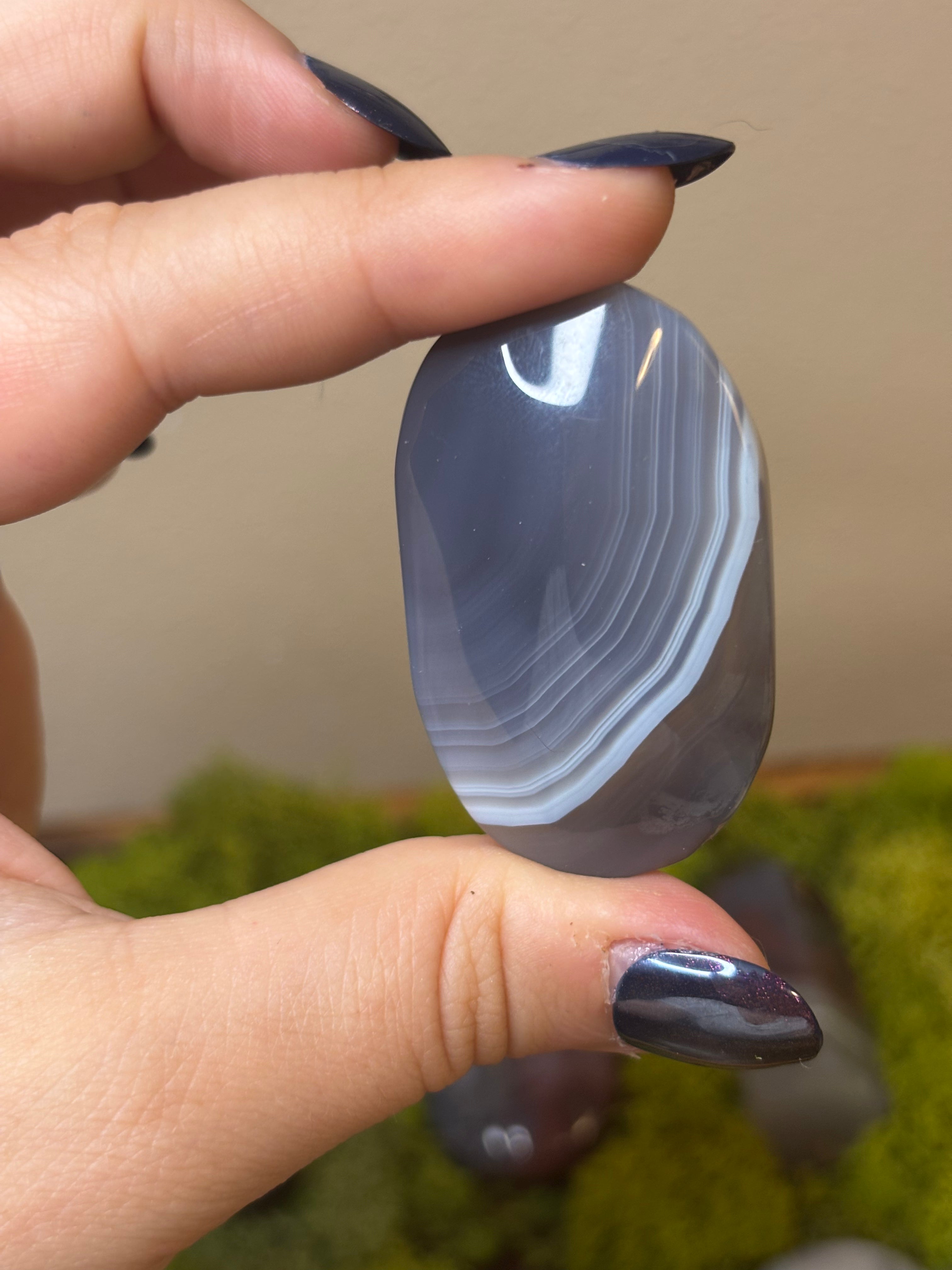 Swazi Agate medium size palm stones