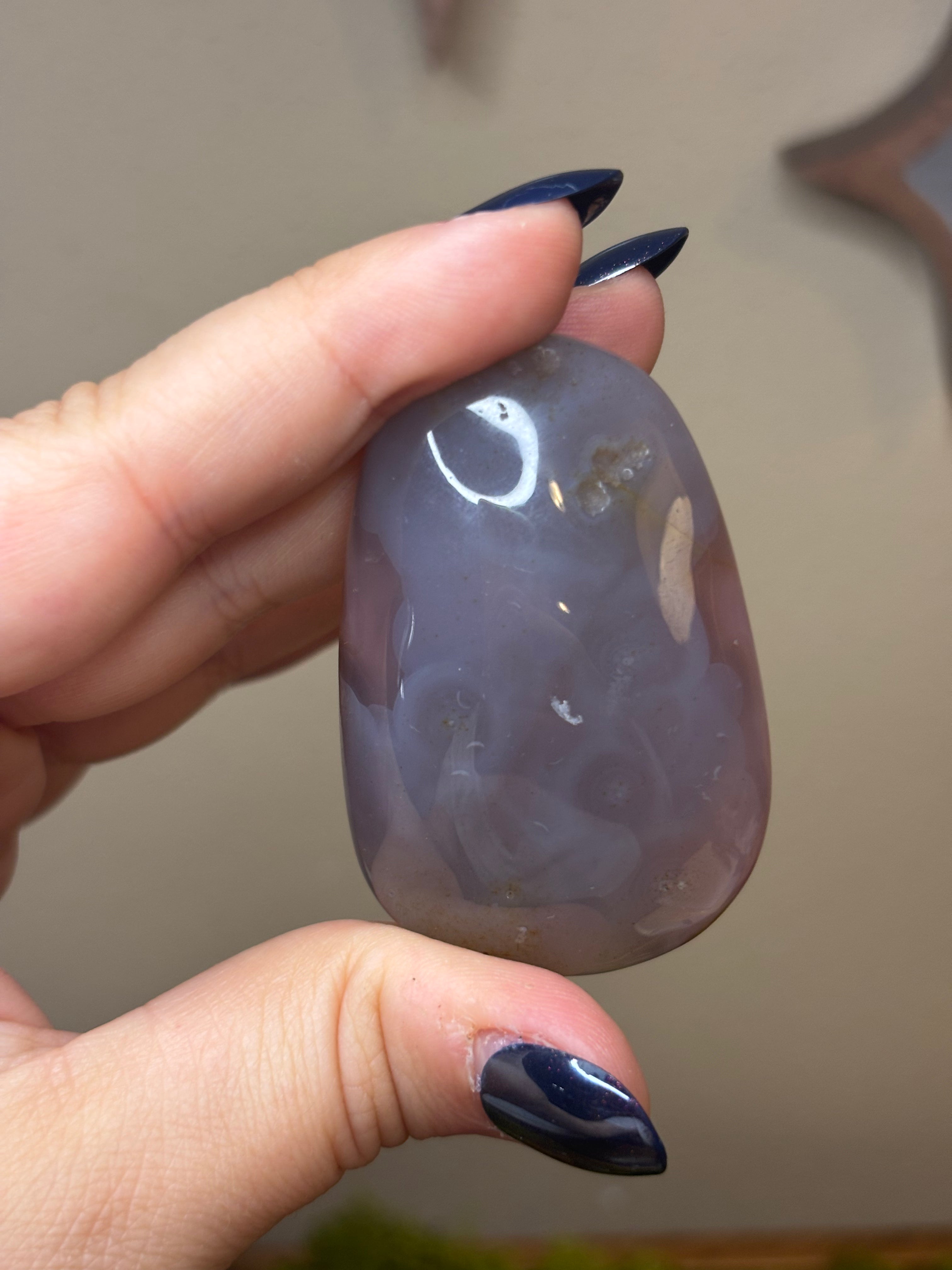 Swazi Agate medium size palm stones