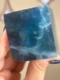 Fluorite floating cube
