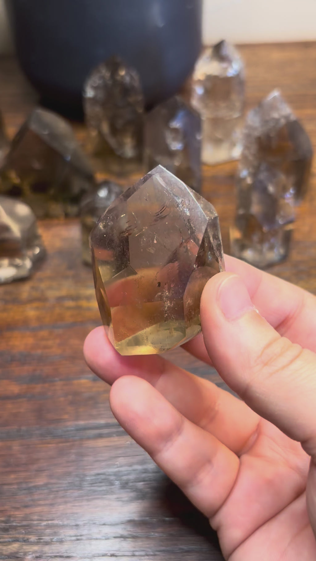 Smokey Quartz towers - click for more photos!