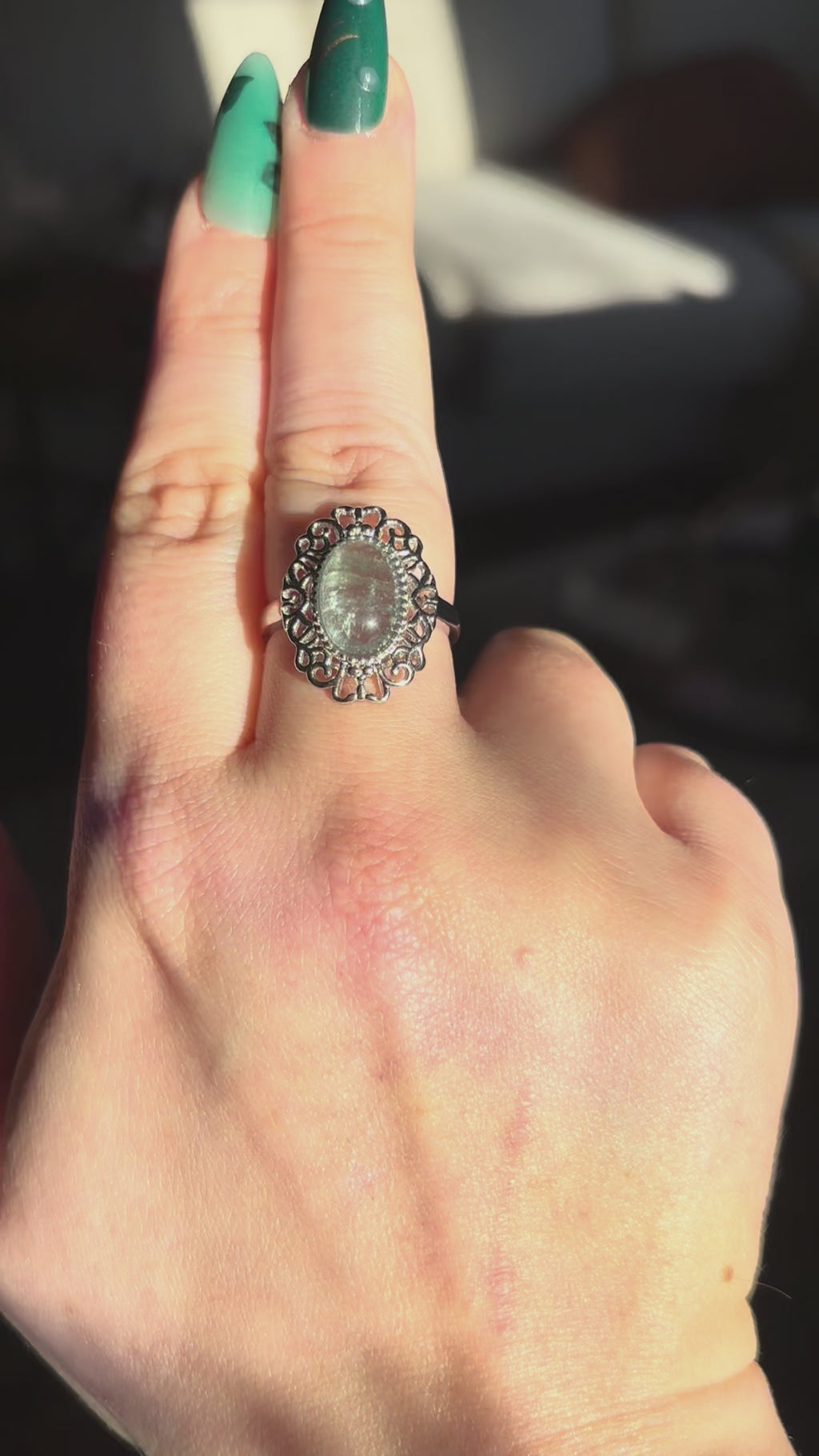 Tourmaline ring