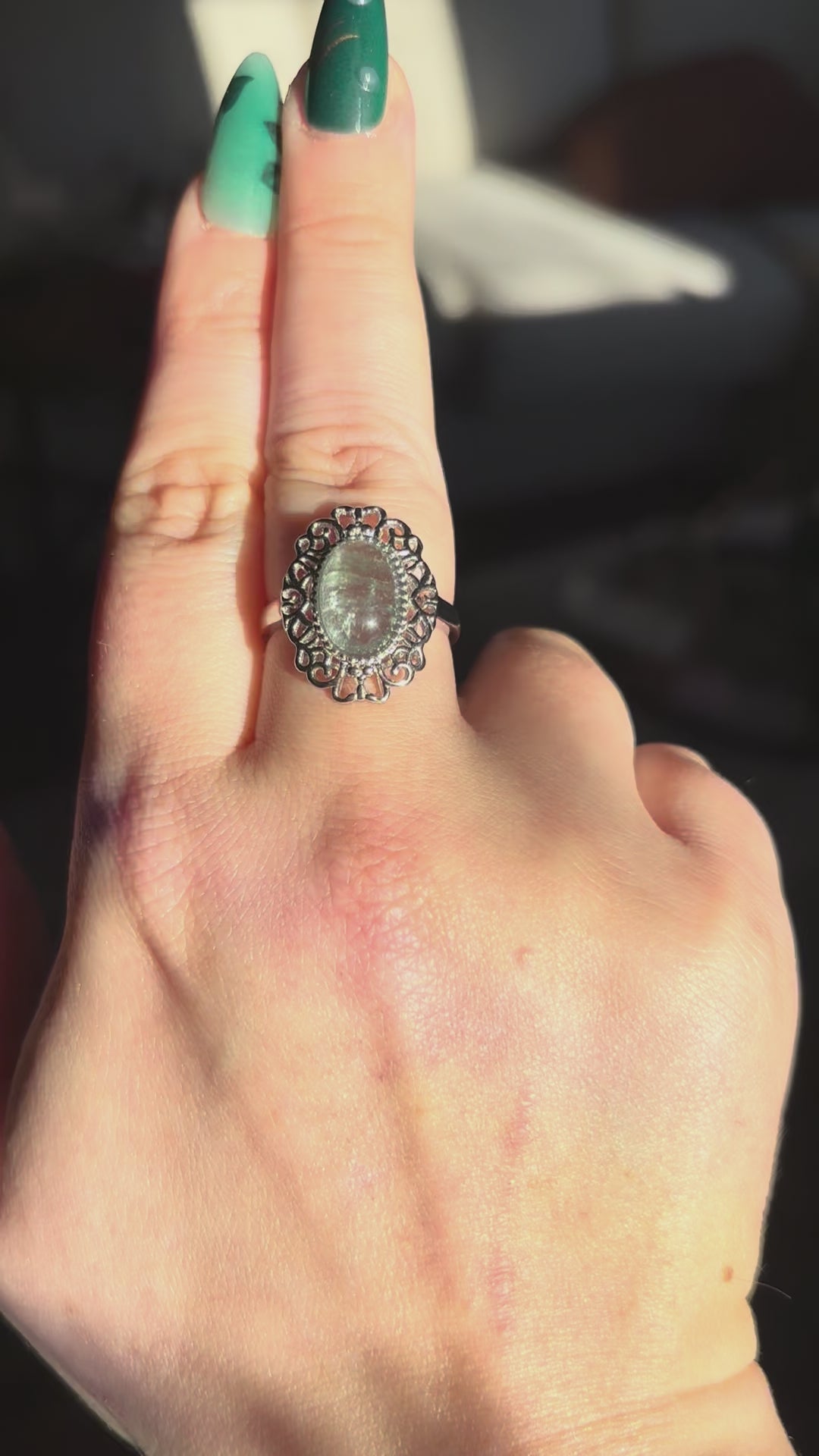 Tourmaline ring