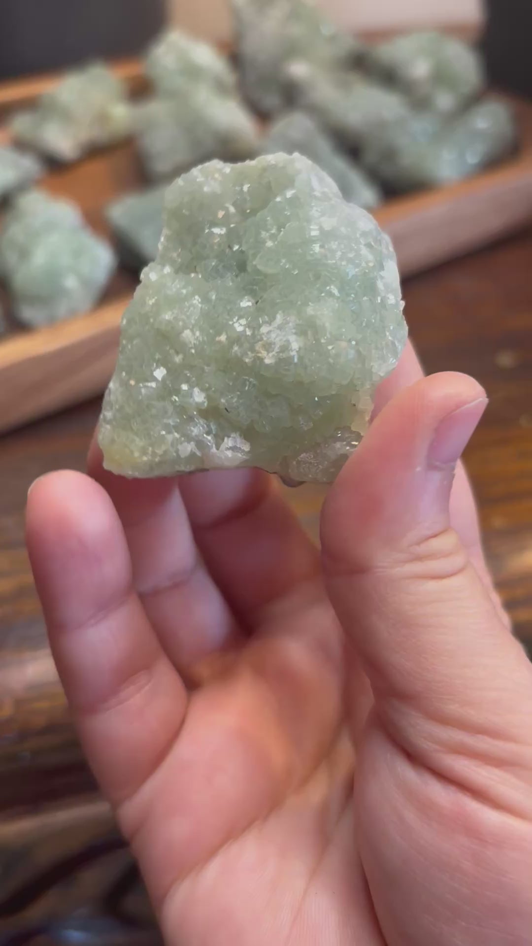 Phrenite raw crystal - click to see more!
