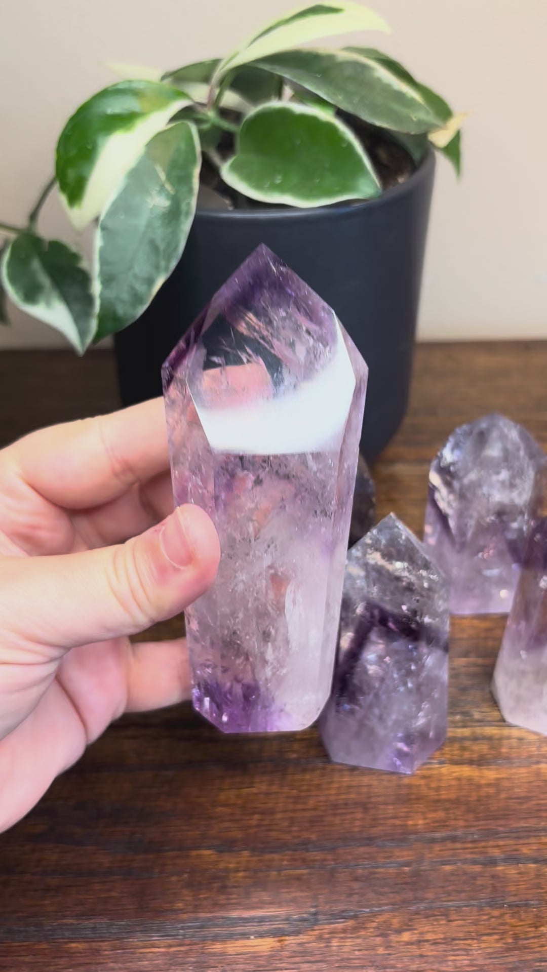 AAA grade Amethyst towers - click for more photos!