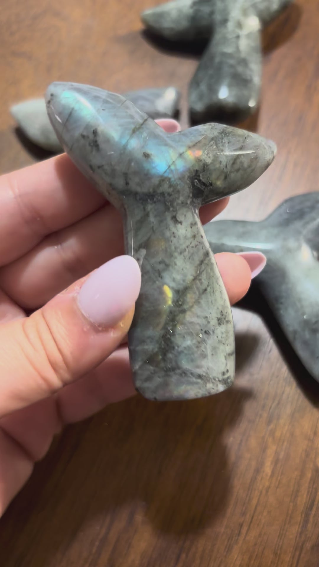 Labradorite mermaid tail
