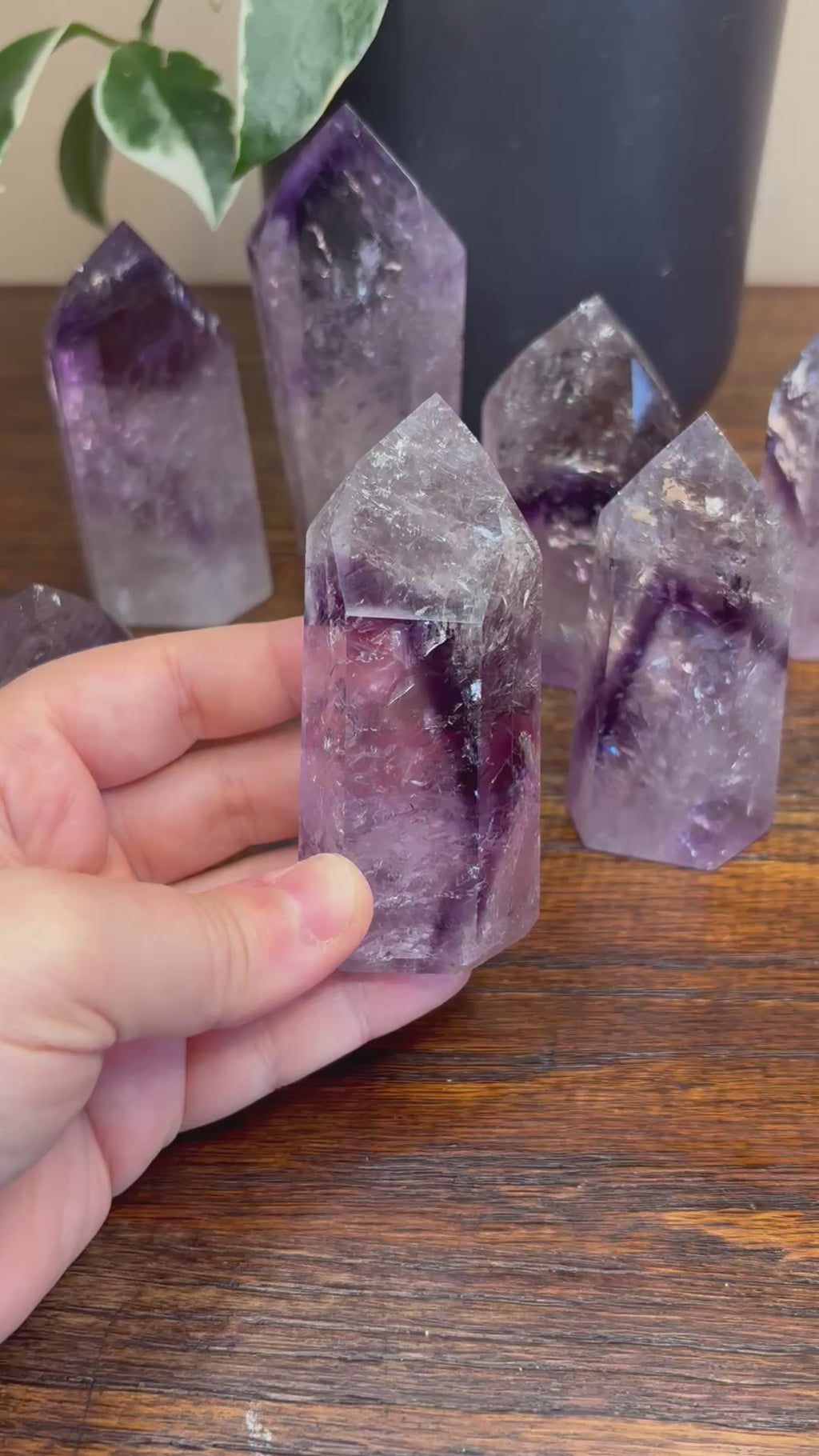AAA grade Amethyst towers - click for more photos!