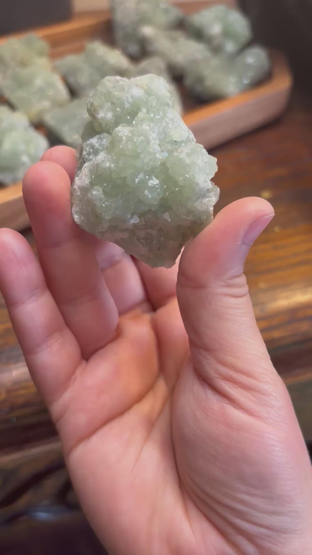 Phrenite raw crystal - click to see more!
