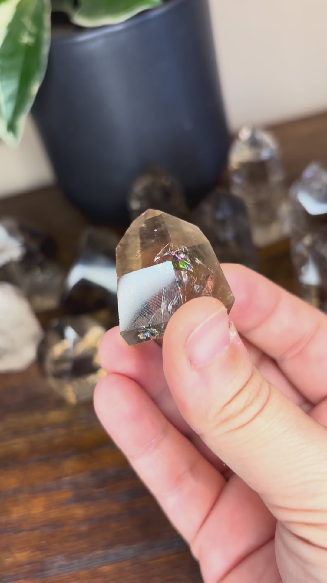 Smokey Quartz towers - click for more photos!