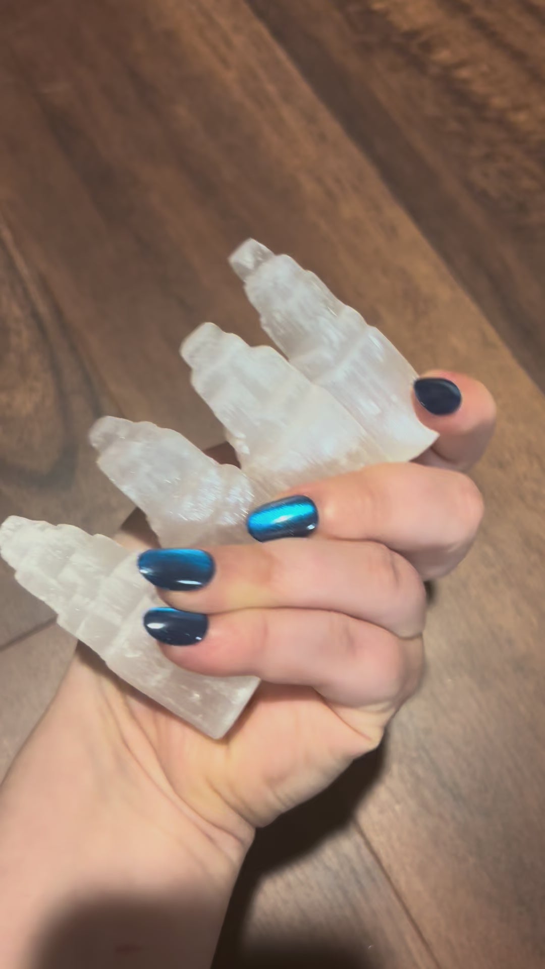 Selenite satin spar towers