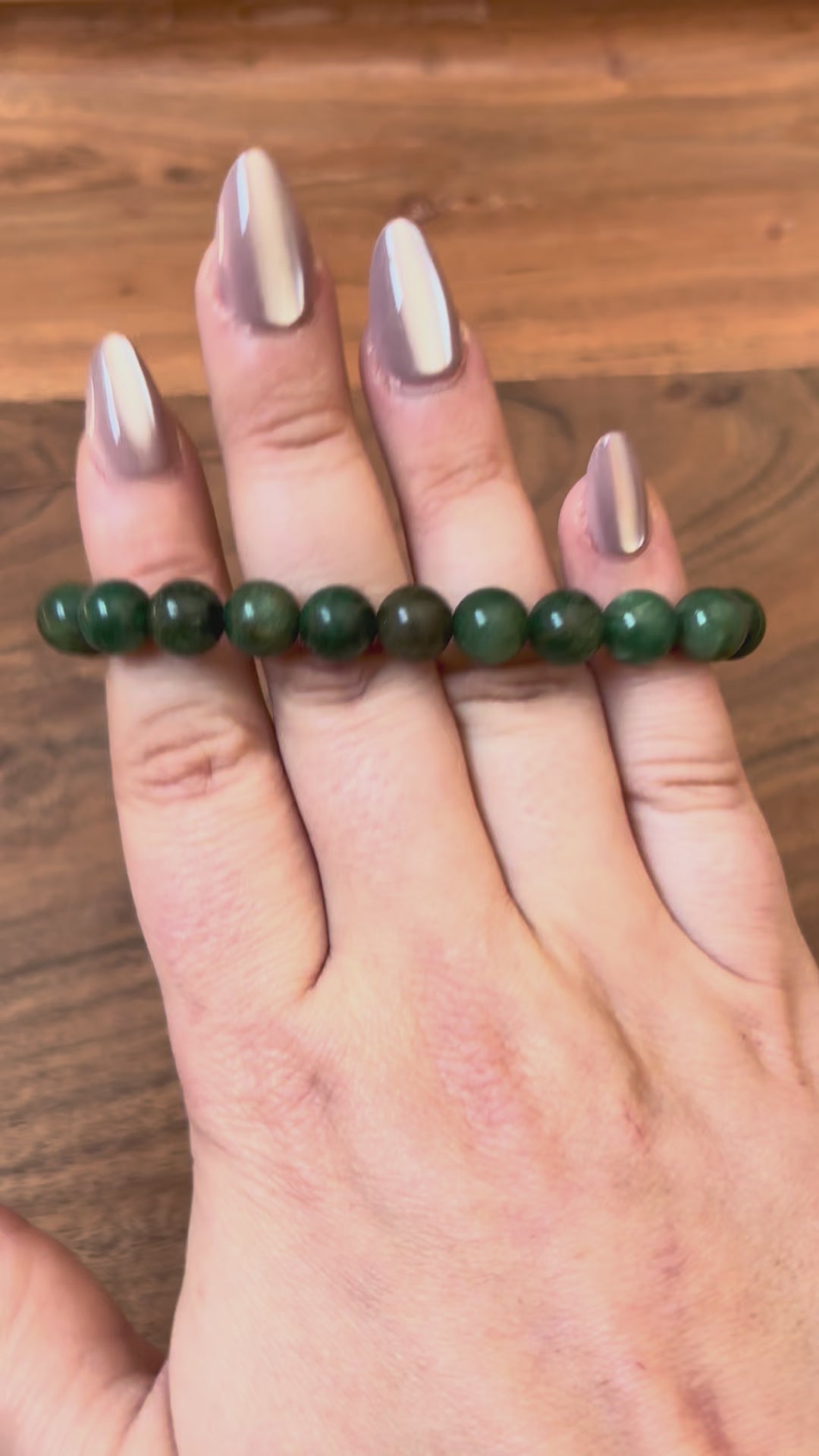 Bracelet - Muscovite and green mica