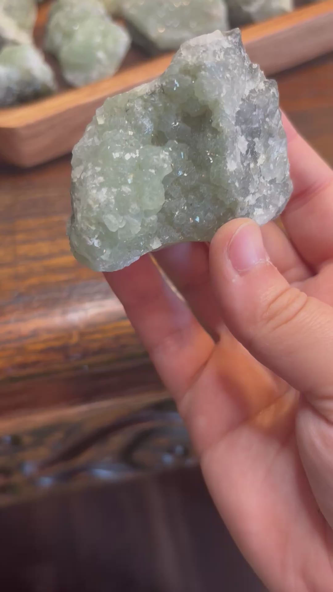 Phrenite raw crystal - click to see more!