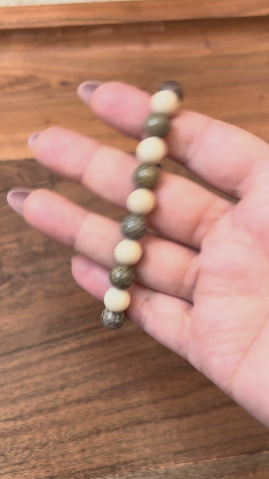 Bracelet - Artistic Jasper and Fossil Jasper mix