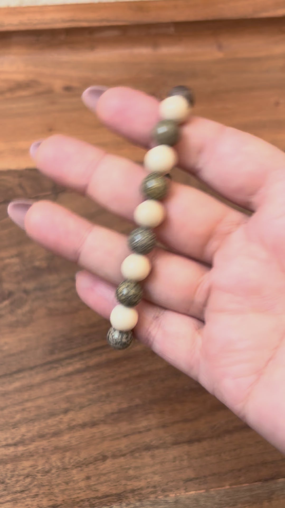 Bracelet - Artistic Jasper and Fossil Jasper mix