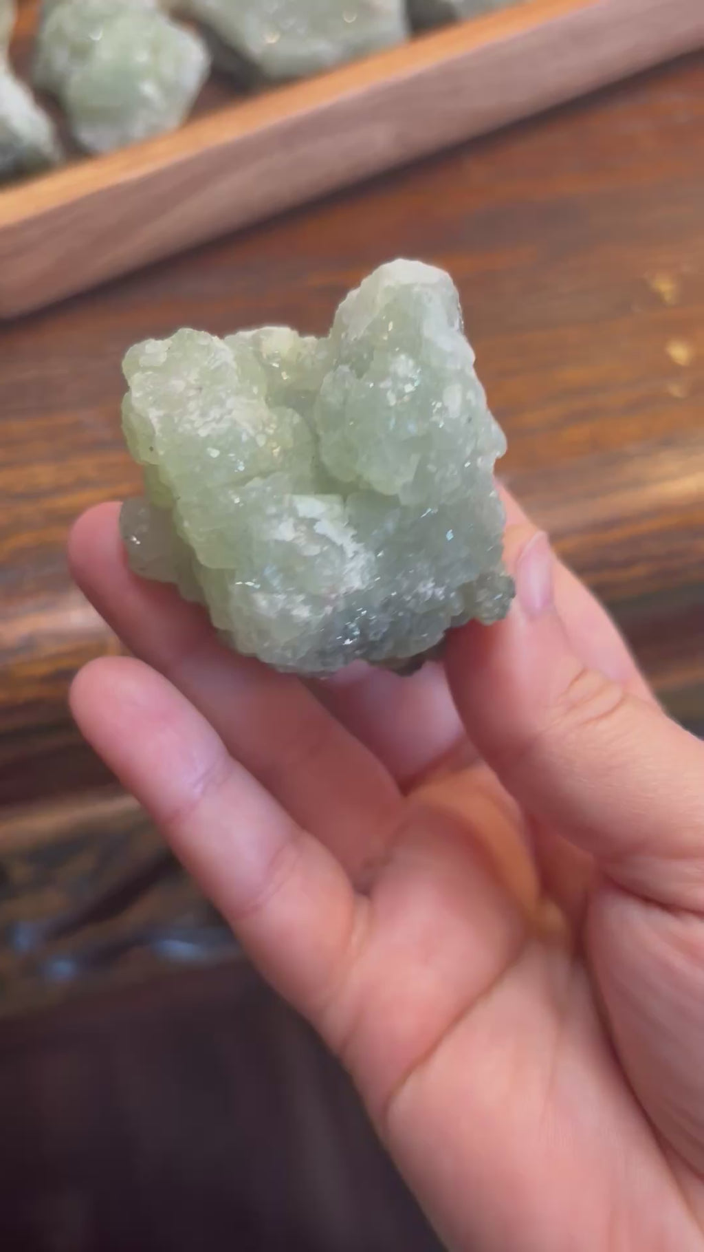 Phrenite raw crystal - click to see more!