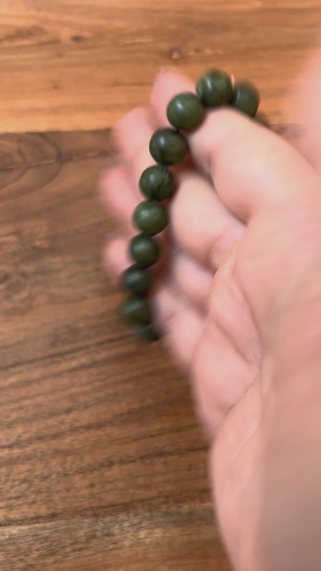 Bracelet - Olivine Jade