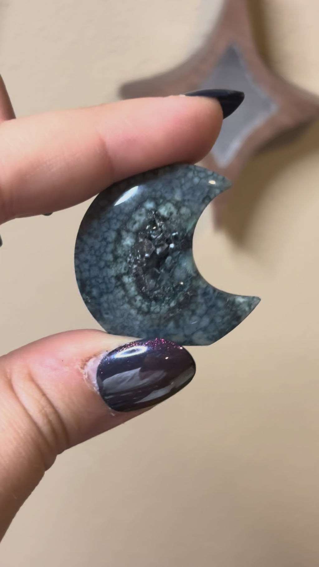 Druzy moons